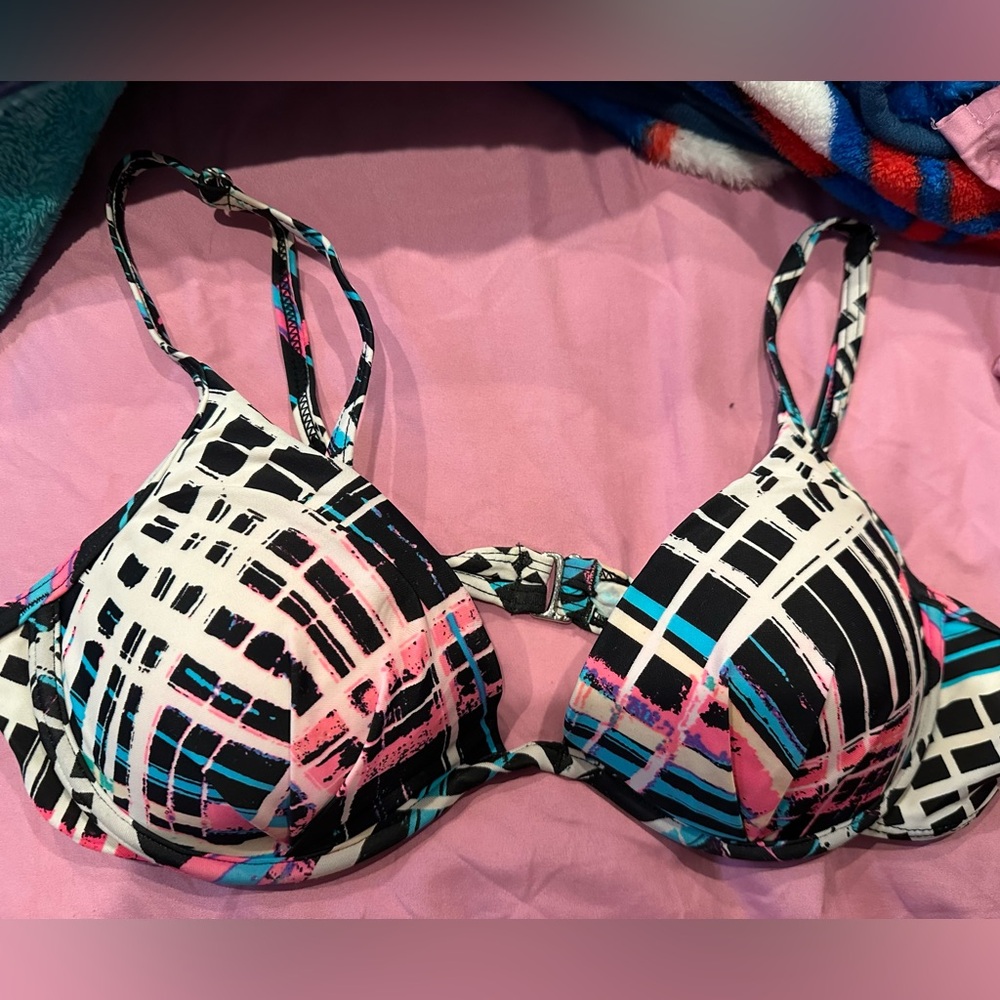 Vibrant Multicolor Women's Bikini Top